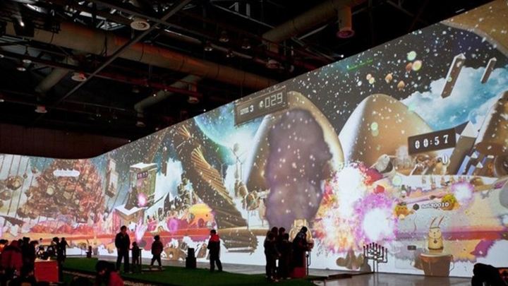 墻面互動投影上互動廣告的新形式插圖 墻面互動投影上互動廣告的新形式插圖