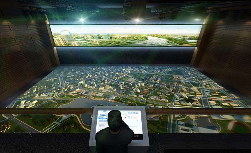 VR三維數(shù)字沙盤插圖(1)