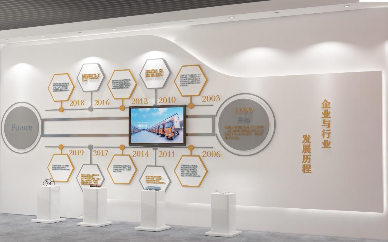 如何設計企業(yè)形象展廳?插圖(2) 企業(yè)形象展廳設計